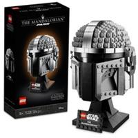 LEGO Star Wars The Mandalorian Helmet Model Building Kit, Collectible Display Se