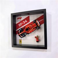 Display frame for Lego Speed Champions Ferrari SF-24 F1 Race Car 77242