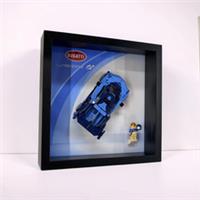 Display frame case for Lego Speed Champions Bugatti Vision GT Hyper Car 77253