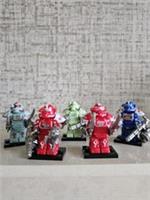 Set Of 5, Fallout Power Armour CUSTOM Minifigures Lego