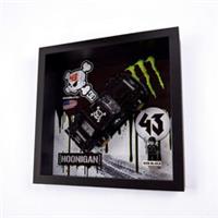 Display frame case for Lego Speed Champion Ken Blocks 65 Ford Mustang Hoonicorn