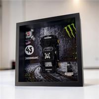 Display frame case for Lego Speed Champion Ken Blocks Ford Hoonicorn V1 77262
