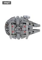 For Lego UCS Millennium Falcon 75192 - Horizontal Wall Display Mount Bracket