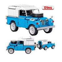 Build Blocks - Land Rover Defender | 711pcs High Quality ABS Plastic Kit