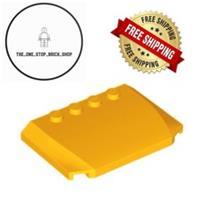 LEGO Bright Light Orange Wedge 4 x 6 x 2/3 (2 Pack) 52031