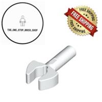 LEGO White Bar 1L with Clip Mechanical Claw (5 Pack) 48729b
