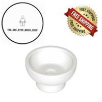 LEGO White Minifigure, Utensil Bowl 34172 (6 Pack)