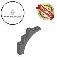 LEGO Dark Bluish Gray Arch 1 x 5 x 4 (5 Pack) 2339 NEW