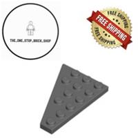 LEGO Dark Bluish Gray Wedge, Plate 6 x 4 Right 48105 (5 Pack) NEW