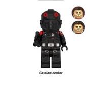 Cassian Andor Test Pilot Outfit, CUSTOM Star Wars Minifigure Andor Lego