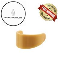 LEGO Pearl Gold Minifigure, Visor Standard 2447 (5 Pack) NEW