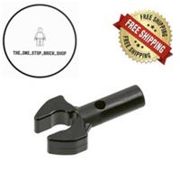 LEGO Black Bar 1L with Clip Mechanical Claw 48729b (5 Pack) NEW