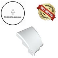 LEGO White Wedge 3 x 2 Left No Studs 80177 ( 2 Pack) NEW