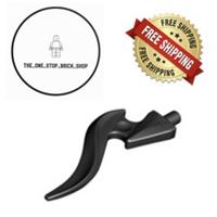LEGO Black Wave Rounded Curved 18395 (6 Pack) NEW