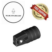 LEGO Black Hinge Cylinder 1 x 2 Locking 53923 (5 Pack) NEW