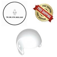 LEGO White Minifigure, Headgear Helmet 93560 (5 Pack) NEW