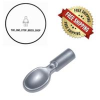 LEGO Flat Silver Minifigure, Utensil Spoon 80179 (5 Pack) NEW