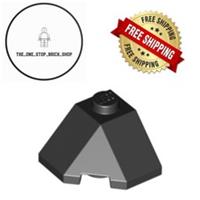 LEGO Black Wedge 2 x 2 Slope 45 Corner (5 pack) 13548 NEW. FREE P&P