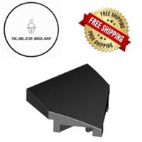 LEGO Black Wedge 2 x 2 x 2/3 Pointed (5 pack) 66956 NEW FREE P&P