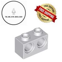 LEGO Light Bluish Gray Technic, Brick 1 x 2 with Holes (10 pack) 32000 NEW