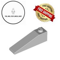 LEGO Light Bluish Grey Slope 4x1 (10 pack) part 60477 NEW FREE P&P