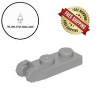 LEGO Light Bluish Gray Hinge Plate 1 x 2 (5 Pack) 44302 NEW