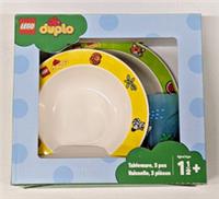 Lego Duplo Kids Tableware Set Cup Plates Microwave & Dishwasher Safe