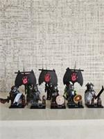 Set Of 8, Uruk-hai Warriors CUSTOM Lord Of The Rings Minifigures