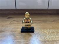 Gold C3PO CUSTOM Star Wars Minifigure Lego