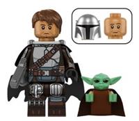 Mandalorian & Grogu Custom Star Wars Minifigure Din Djarin Lego