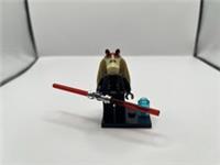Darth Jar Jar Binks, CUSTOM Star Wars Minifigure Sith Dark Side Lego