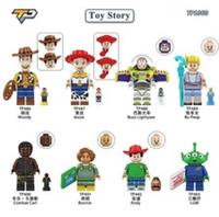 Set Of 8: Toy Story CUSTOM Minifigures Woody Buzz Jessy Bonnie Andy Bo Peep