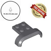 LEGO Dark Bluish Gray Vehicle, Mudguard 4 x 3 x 1 (5 Pack) 28326 NEW