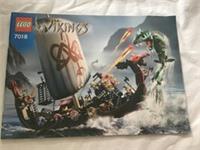 LEGO INSTRUCTIONS ONLY for LEGO VIKINGS SET 7018 SHIP CHALLENGE MIDGARD SERPENT