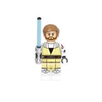 Obi Wan Kenobi Jedi Order Robes Outfit, CUSTOM Lego Star Wars Minifigure
