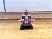 Mace Windu with Robes CUSTOM Lego Star Wars Minifigure The Force Jedi