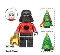 Christmas Tree Vader CUSTOM LEGO Star Wars Minifigure Dark Side