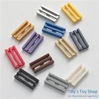 Lego - 1x2 Stud Thin Radiator Grille - 2412 15561 - Pick Colour & Pack Size NEW