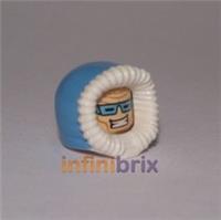 Lego Captain Cold Head + Hood from set 76026 for Super Heroes Minifigure NEW