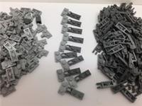 LEGO 44302 44567 - 1x2 GREY Vertical Fork Locking Hinges - 5 Pairs Per Order #