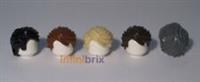 Lego Hair 61183 / 43753 PICK & MIX ANY COLOURS! Black Brown Tan Dark Grey Green