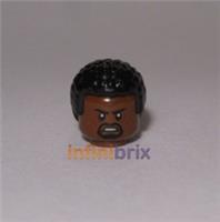 Lego Aaron Cash Head + Hair piece from set 70912 Lego Batman Movie NEW