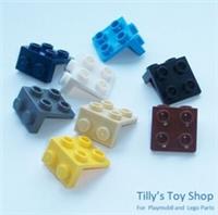 Lego - Bracket Angle Plate 1x2/2x2 - Pick Colour & Pack Size - 44728 21712 - NEW