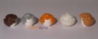 Lego Hair 11256 / 34283 PICK & MIX ANY COLOURS Brown Grey Orange White Yellow