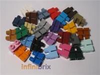 Lego Plain Short Legs 41879 PICK & MIX ANY COLOURS Black Brown Red Blue Tan Grey