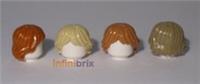 Lego Hair 92746 PICK & MIX ANY COLOURS Dark Orange Tan Nougat Reddish Brown Gold