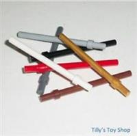 Lego - Flagpoles - Pick Colour & Pack Size - ID 93790 18274 28921 - NEW