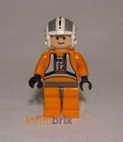 Lego Wedge Antilles Minifigure from set 6212 Star Wars Pilot NEW sw089