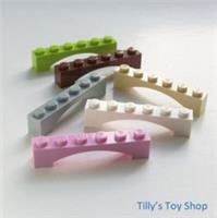 Lego - 1x6x1 Stud Arch Bricks - Pick Colour & Pack Size - ID 3455 92950 - NEW