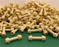 LEGO Handle Wand Bar / Weapon Lightsaber, Tan Beige, No. 66909, 67131, 25 Pieces